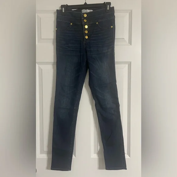 Abercrombie & Fitch High Rise Super Skinny Jeans - Picture 1 of 6